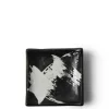 Black & White Brush Small Plate