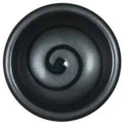 Black Swirl 3" Sauce Dish