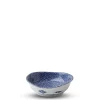Blue & White Waves 3.75" Sauce Dish