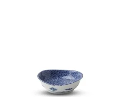 Blue & White Waves 3.75" Sauce Dish