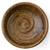 Brown Swirl 3.25" Sauce Dish