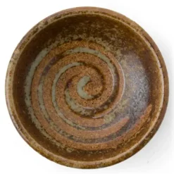Brown Swirl 3.25" Sauce Dish