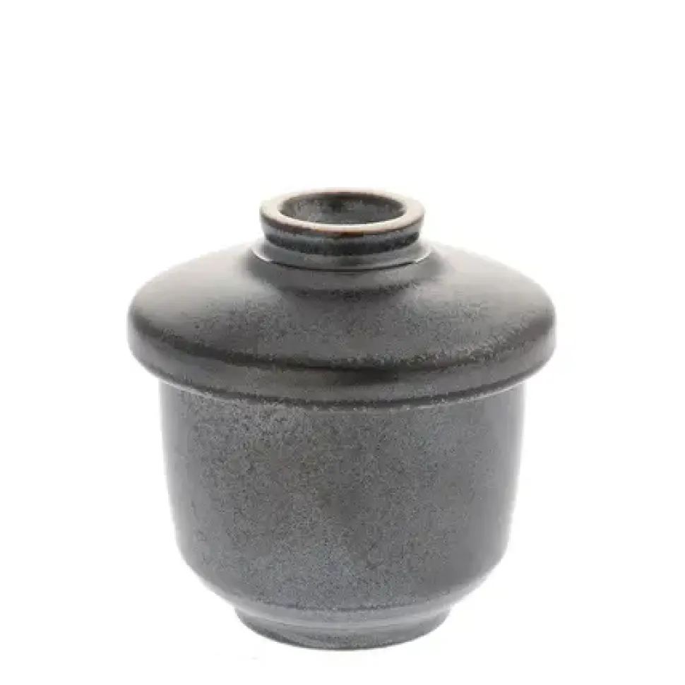 Chawan Mushi Iron Glaze