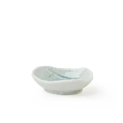 Coral Blue Sauce Dish
