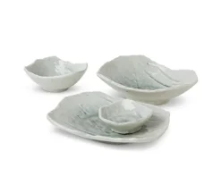 Coral Blue Sauce Dish