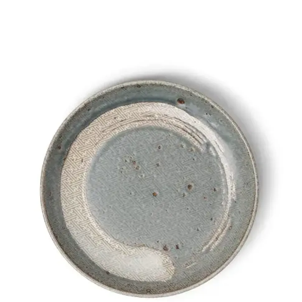 Enso Green Plate 6-1/8"