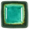 Kosui Green 3 Sq. Sauce Dish