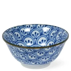 Monyou 6" Hana Seigaiha Bowl