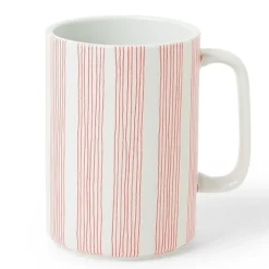 Mug Red Obi Stripe