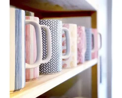 Mug Red Obi Stripe