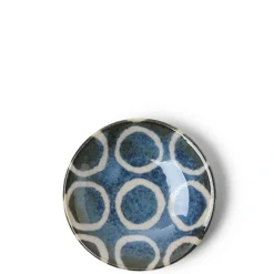 Rustic White Circles 3.5" Sauce Dish