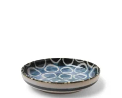 Rustic White Circles 7.75