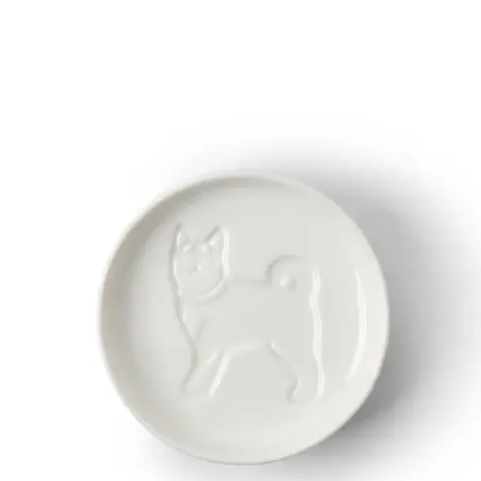 Sauce Dish Dog Standing