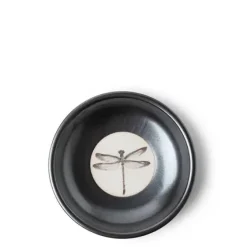 Sauce Dish Graphite Gray/Black Dragonfly