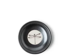 Sauce Dish Graphite Gray/Black Dragonfly