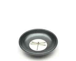Sauce Dish Graphite Gray/Black Dragonfly
