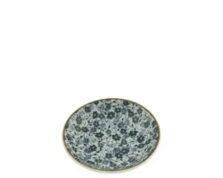 Sauce Dish Indigo Flowers